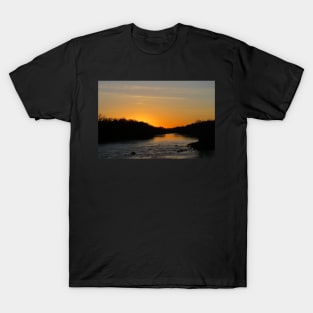 Assiniboine River Sunset No.2 T-Shirt